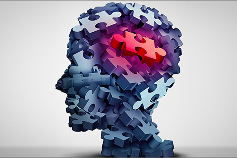 Голова из паззлов